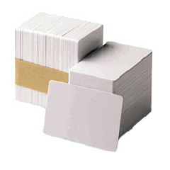 CARDMARK, CONSUMABLE, BLANK PVC CARD, WHITE, CR80/30, 500 CARDS PER SLEEVE, WRAPPED IN 100'S, PRICED PER SLEEVE